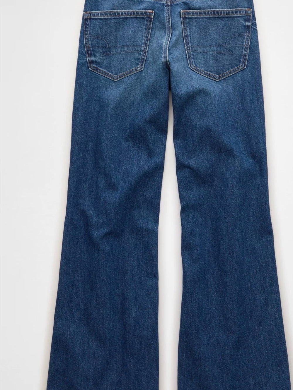 AE Super Low-Rise Baggie Flare Jean